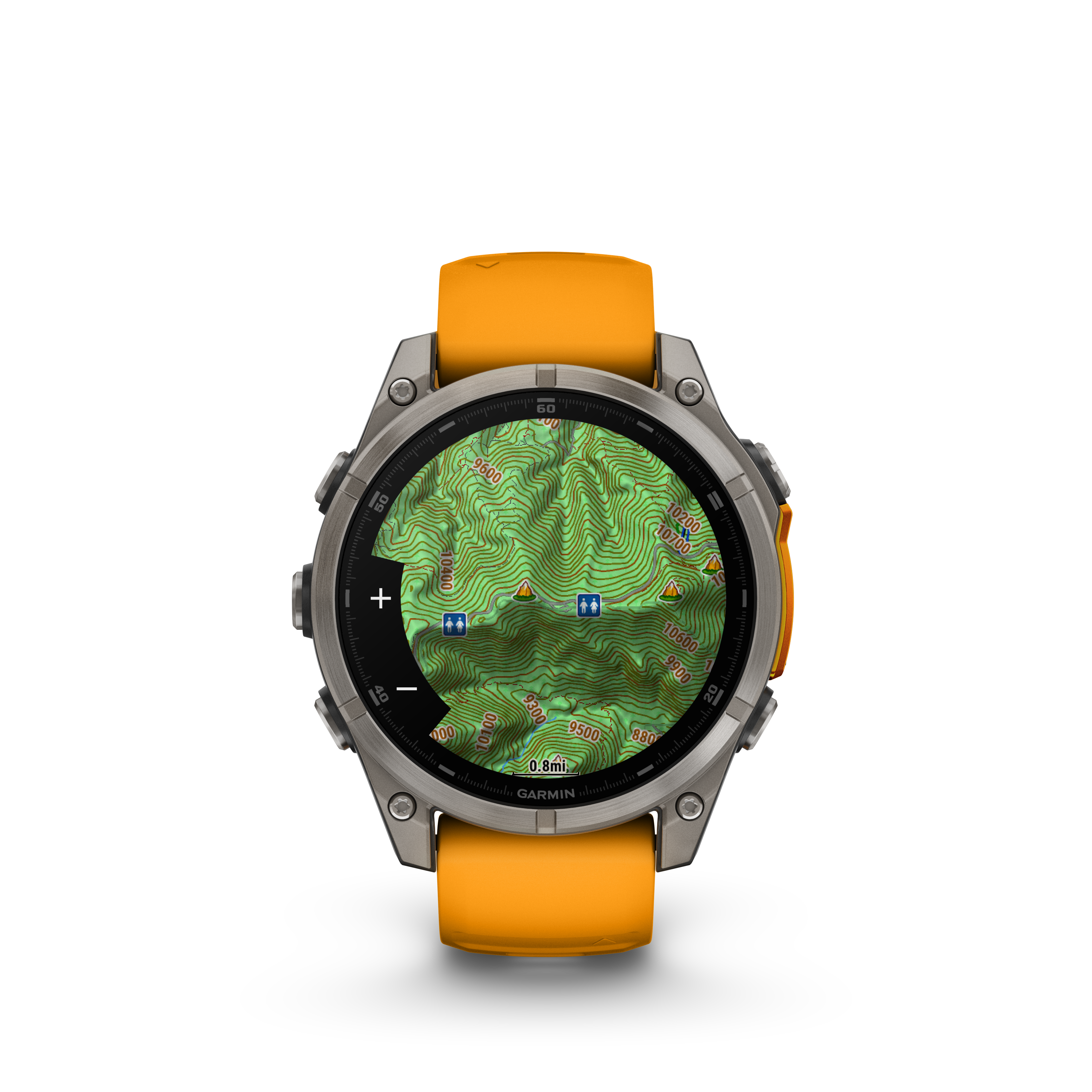 Garmin Fenix 8 Sapphire AMOLED 47mm Smartwatch with GPS, Heart Rate Monitor & Fitness Tracking - Perfect for Outdoor Adventures, Running & Hiking