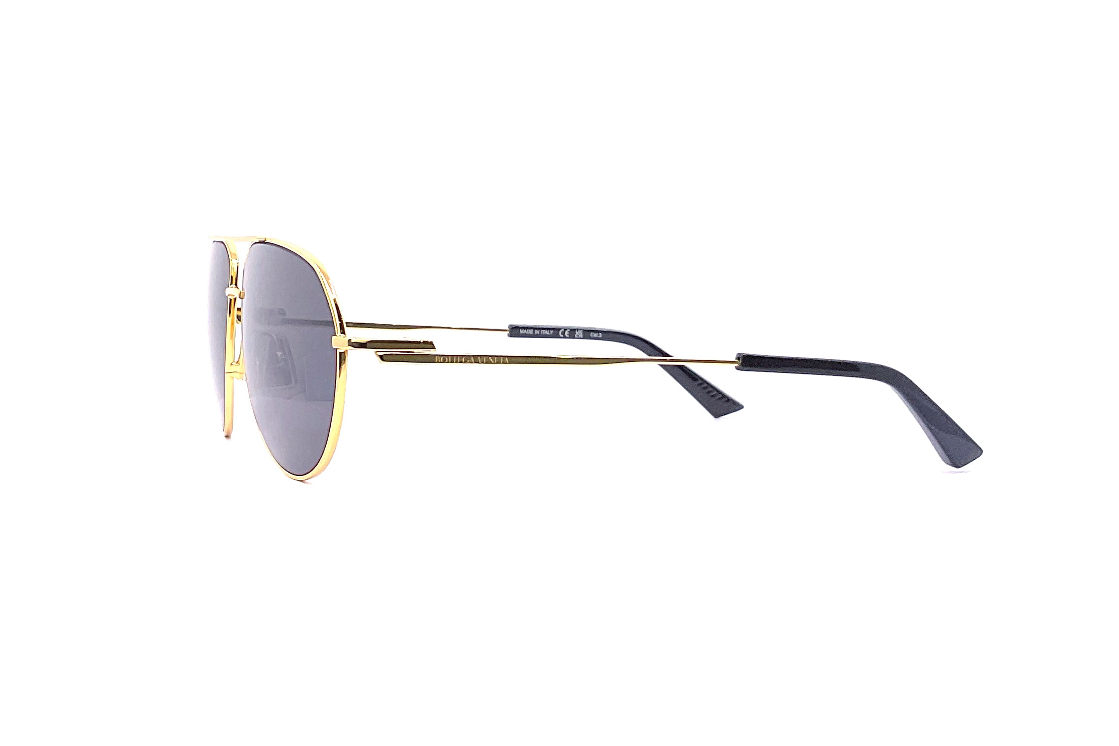 Bottega Veneta BV1302S (001) Sunglasses - Luxury Designer Shades for Women & Men | Perfect for Outdoor Activities, Travel & Fashion Accessories