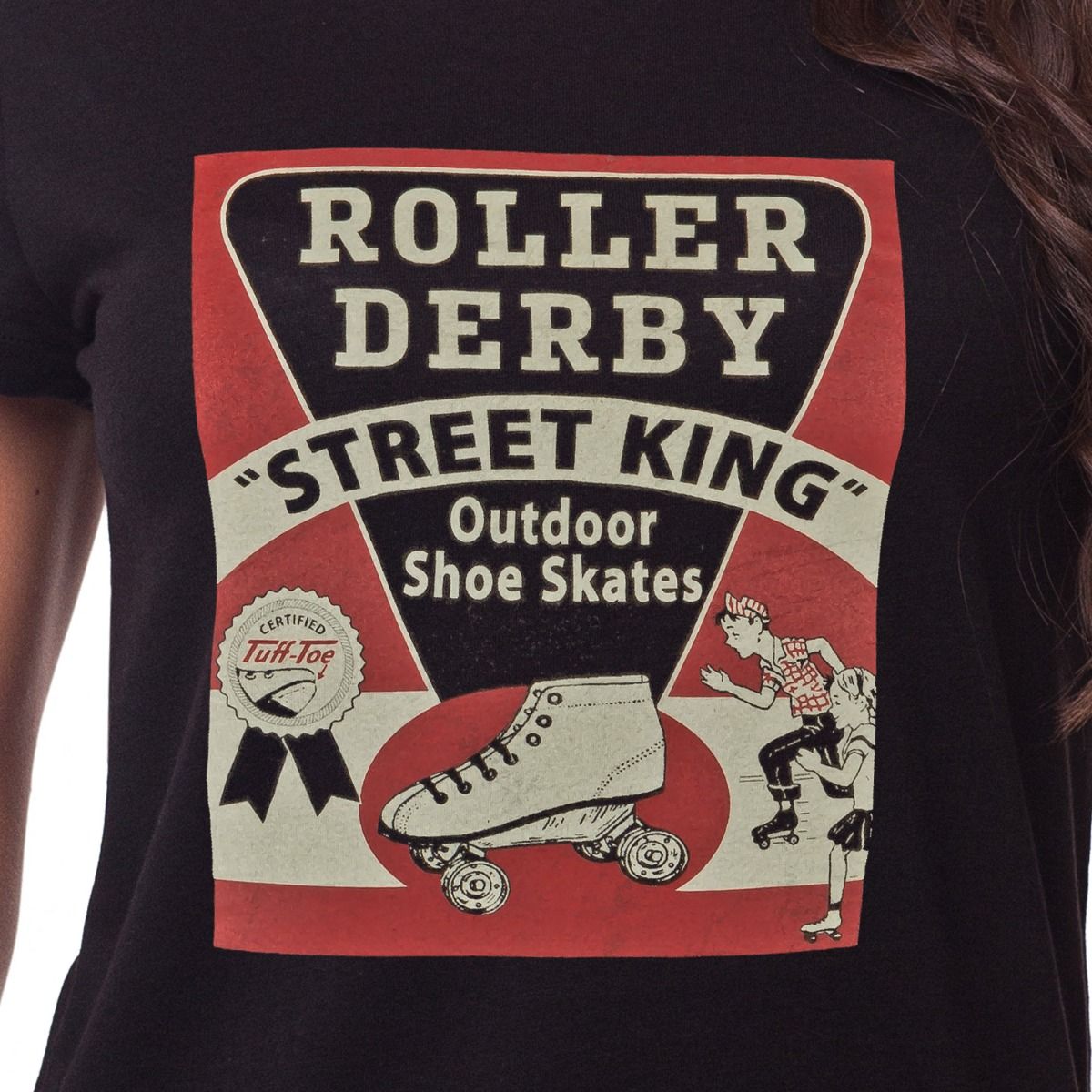 Roller Derby Women's Classic Cut T-Shirts - Soft Cotton Tees for Casual Wear, Sports & Everyday Comfort