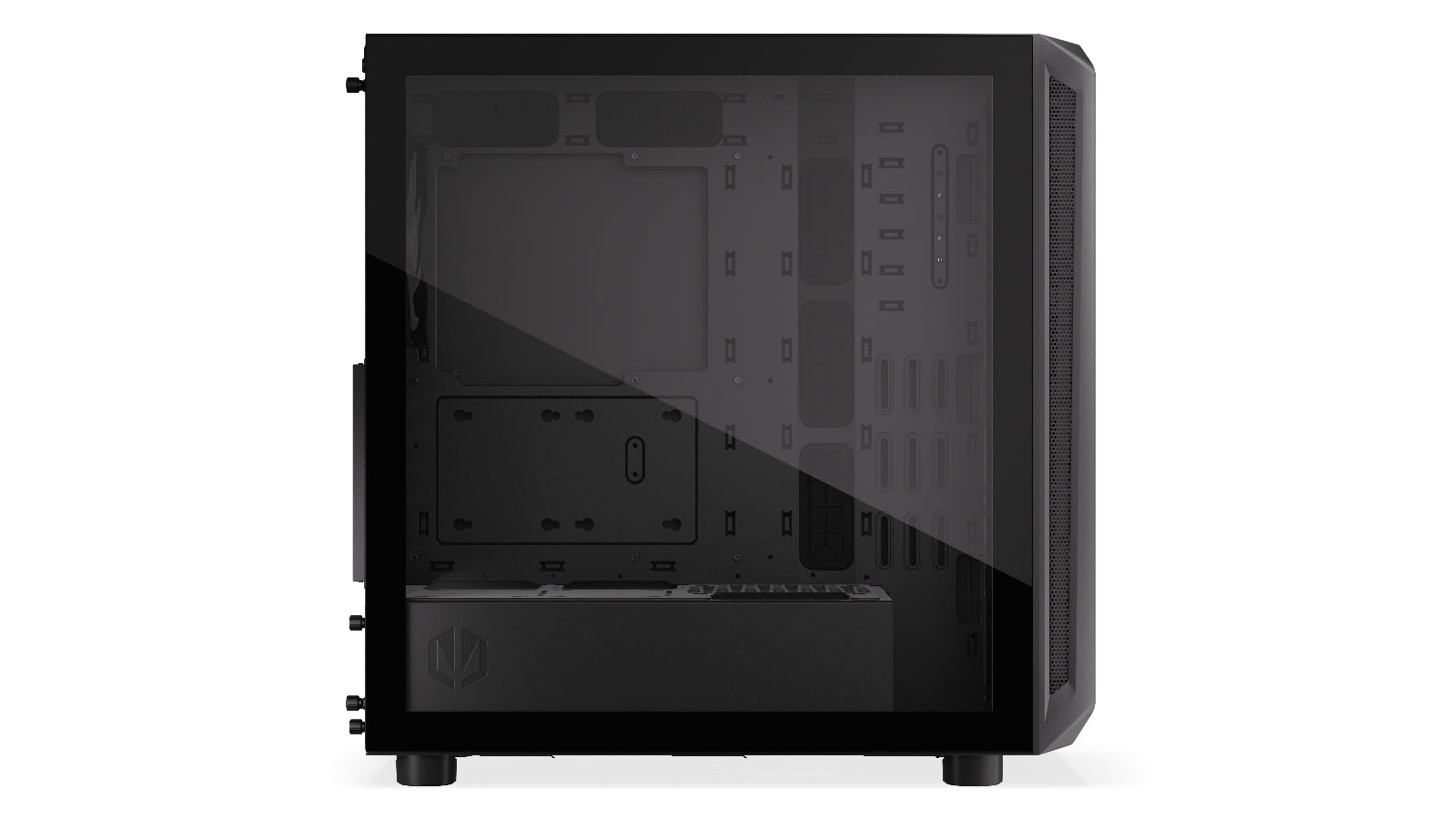 Endorfy Arx 700 ARGB ATX Mid Tower PC Gaming Case - High Airflow Tempered Glass Design with RGB Lighting (EY2A013) for Gaming Setup & Workstation Builds