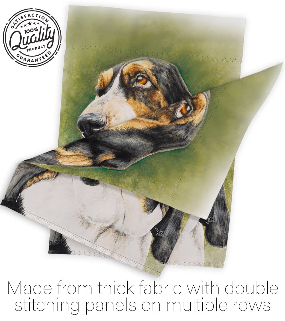 Basset Hound Decorative Flags Set for Home & Garden - 28