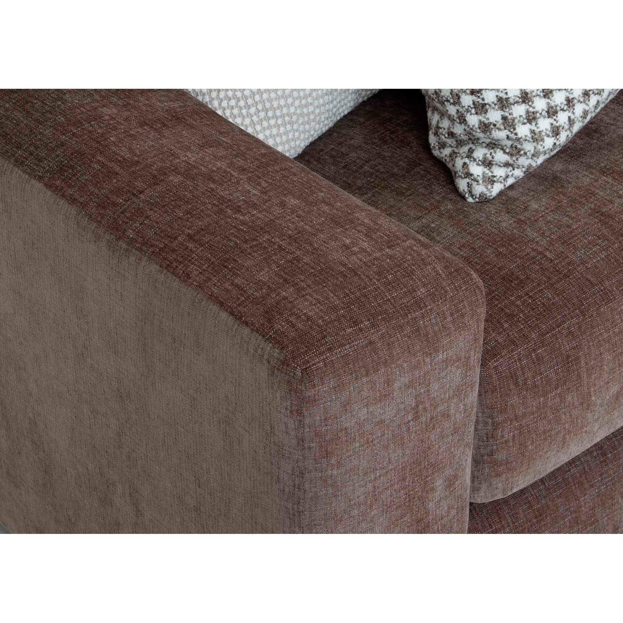 Premium Sierra Sofa - Modern Comfortable Fabric Couch for Living Room, Lounge & Home Theater - Soft & Durable Sectional Sofa with Sturdy Frame