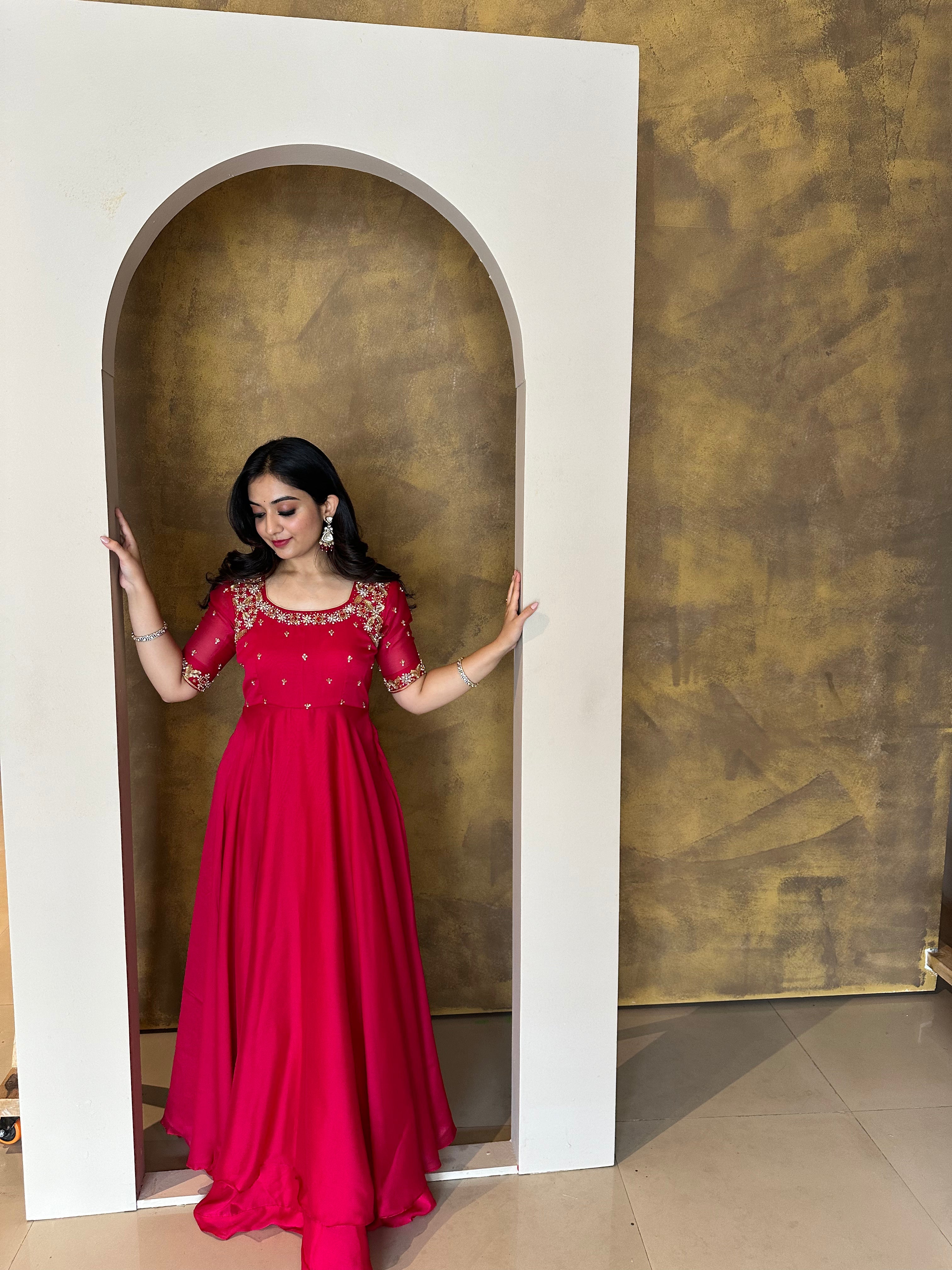 Roshika Premium Handmade Lehenga Choli Set for Women - Traditional Indian Bridal Wear for Weddings & Festivals