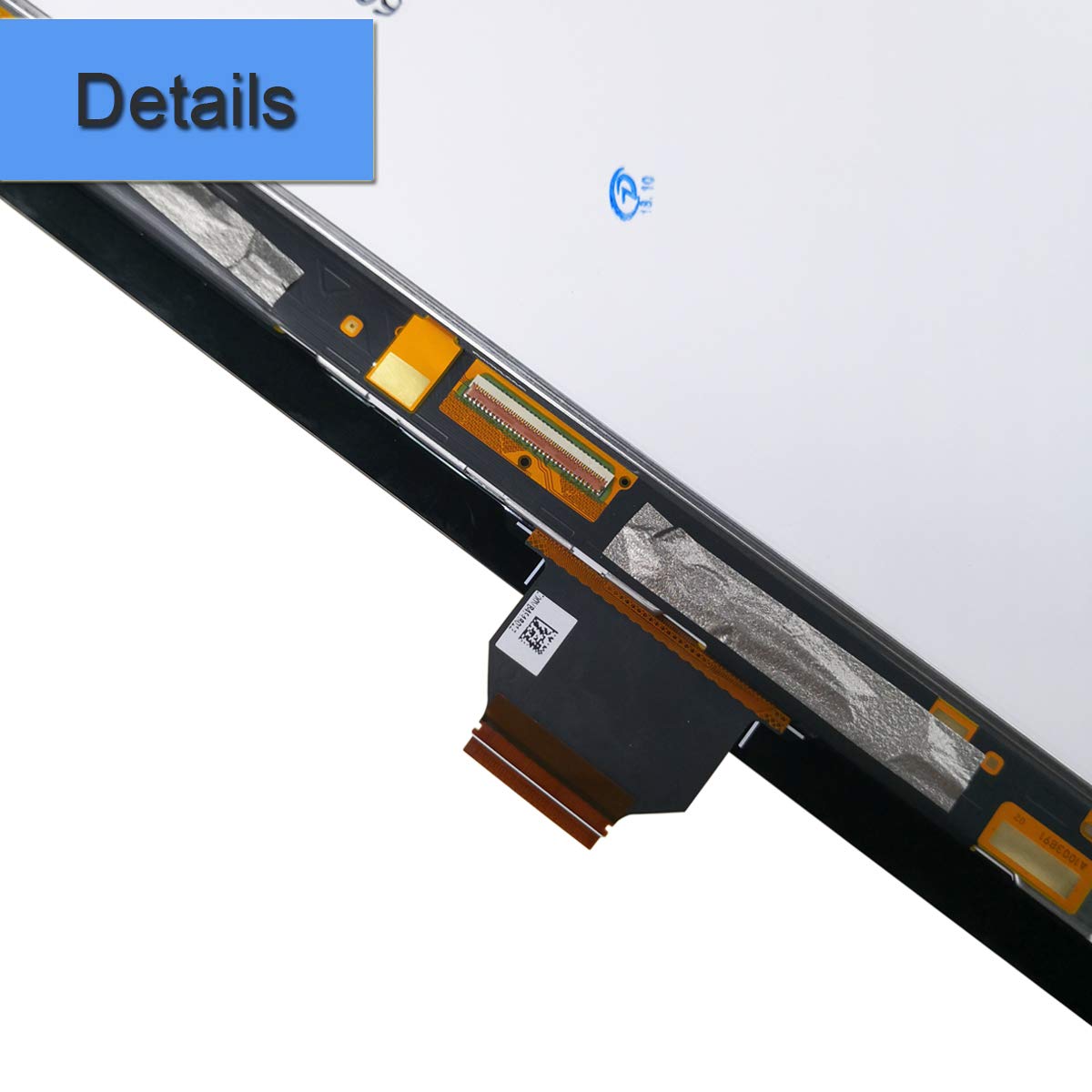 Replacement Touch Screen LCD Front Panel Assembly with Adhesive & Tools for Kindle Fire HDX 8.9