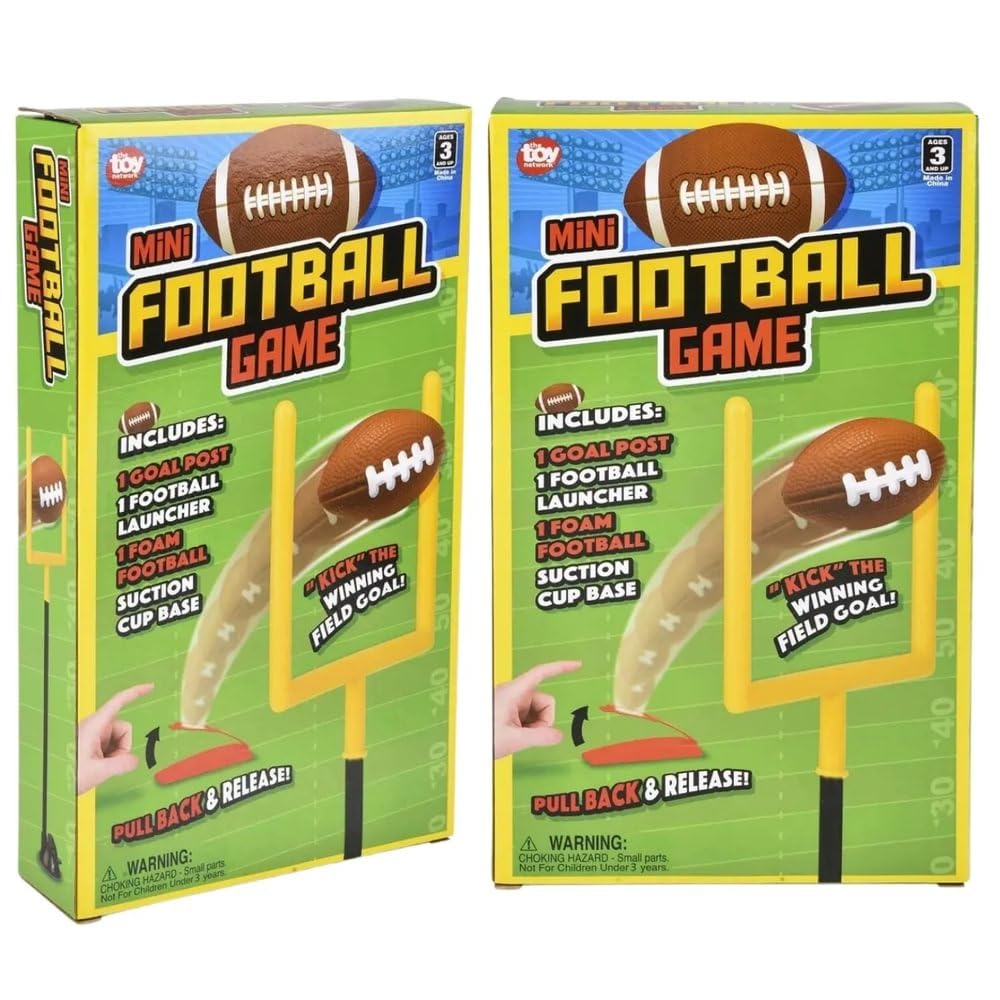 Rhode Island Novelty 13-Inch Desktop Football - Perfect for Office Decor, Sports Fan Gifts & Game Room Accessories