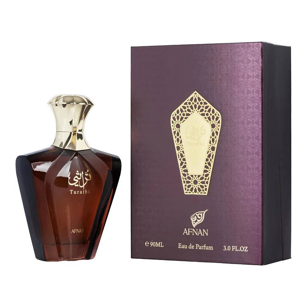 Turathi Brown Eau de Parfum 90ml - Premium Long-Lasting Fragrance for Men, Woody Spicy Scent | Perfect for Date Night, Office & Special Occasions