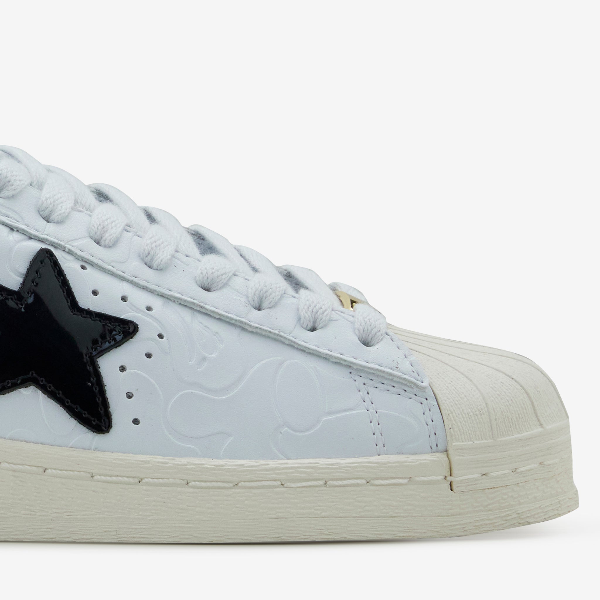 BAPE x SSTR V Sneakers in Cloud White, Core Black & Off White - Stylish Streetwear for Men & Women | Perfect for Casual Wear, Sneaker Collecting & Urban Fashion
