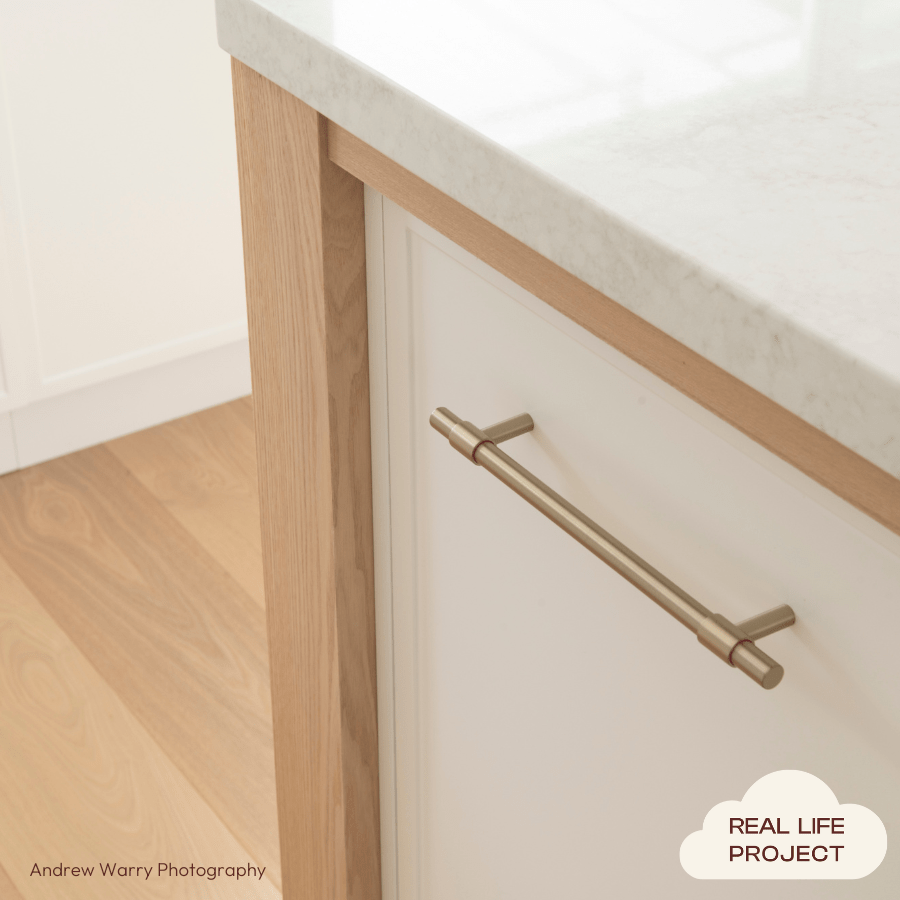 250mm Warm Brushed Nickel Cabinet Pull - Modern Kitchen & Bathroom Drawer Handle for Cabinets, Dressers, and Furniture (Set of 10) - Perfect for Home Renovation and DIY Projects