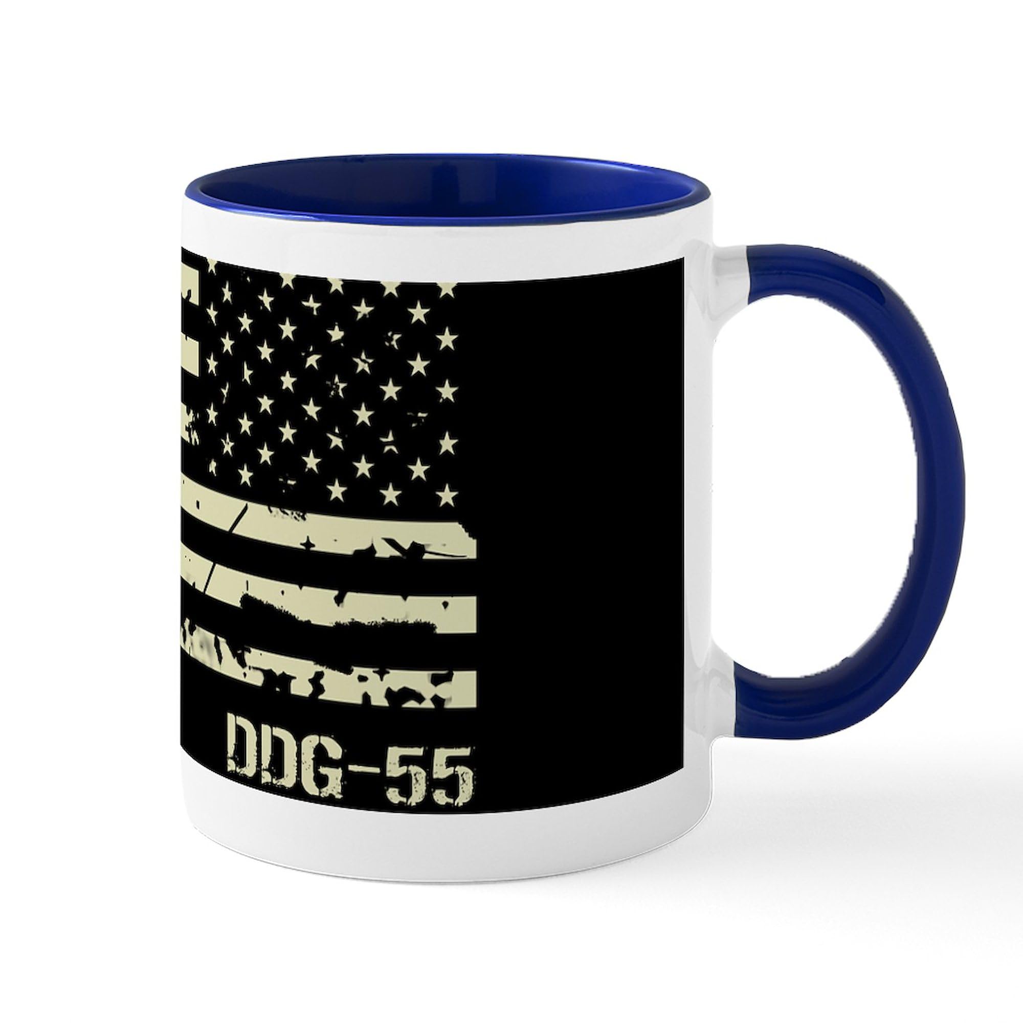 USS Stout 11 oz (325 ml) Ceramic Coffee Mug - Navy Ship Themed Gift for Military Veterans & Coffee Lovers - Perfect for Office, Home Use & Military Appreciation Gifts