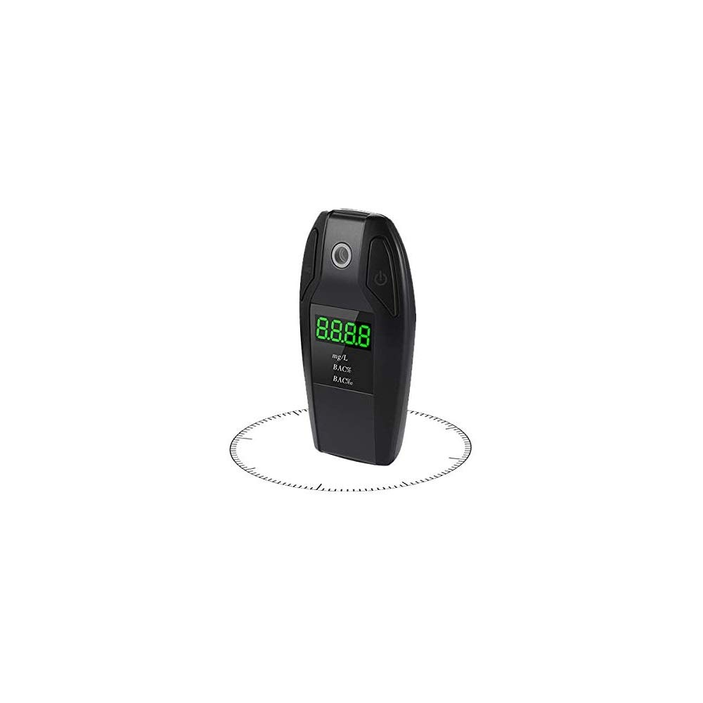Professional Portable Breathalyzer - High Accuracy Alcohol Tester for Personal & Workplace Use | Reliable BAC Detection for Drivers, Party Safety & Law Enforcement Scenarios