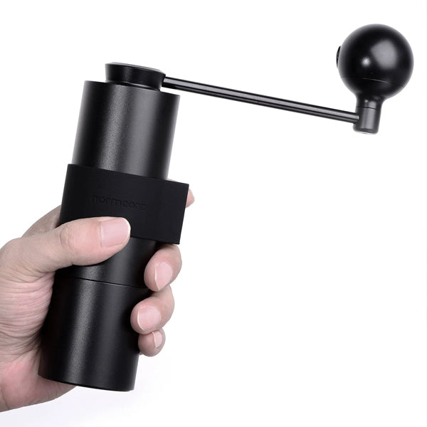 Premium Normcore Manual Coffee Grinder V3 - Adjustable Burr Mill for Espresso, French Press & Pour Over - Portable Hand Crank Coffee Bean Grinder for Home, Camping & Travel
