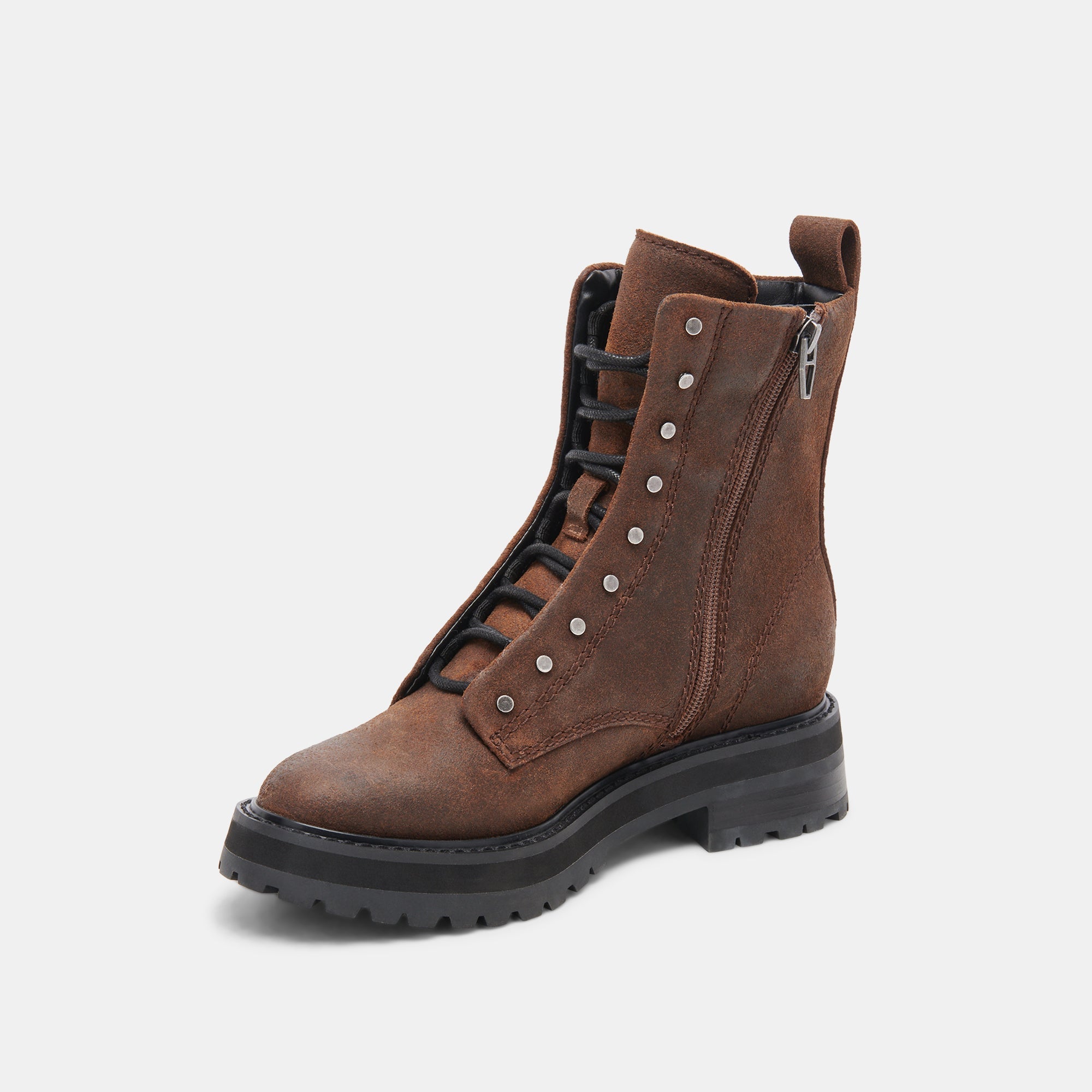 RANIER BOOTS COCOA SUEDE Leather Ankle Boots for Women - Comfortable & Stylish Fall/Winter Shoes for Casual Outfits and Outdoor Adventures