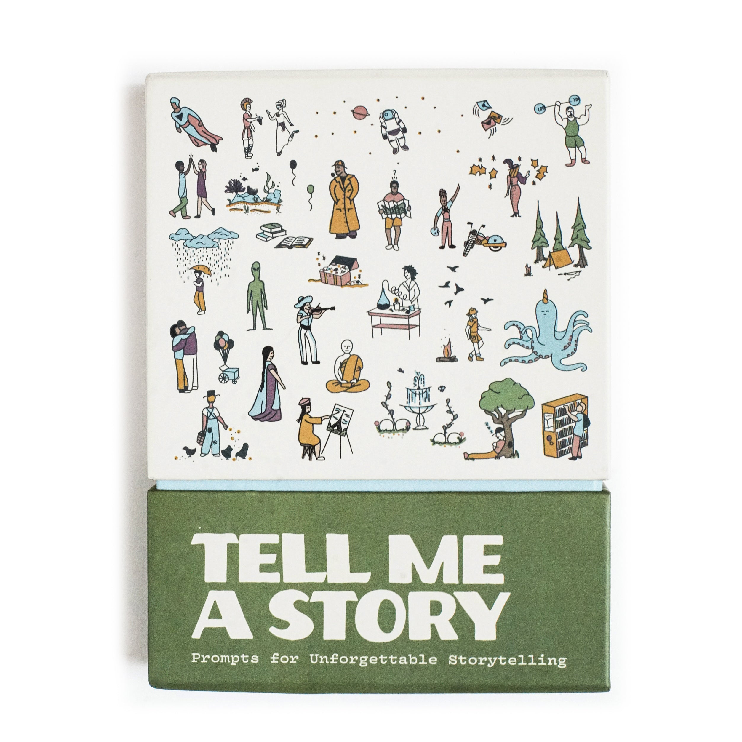 Tell Me A Story Card Deck - Creative Storytelling Game for Kids & Families | Perfect for Road Trips, Classroom Activities & Family Game Nights