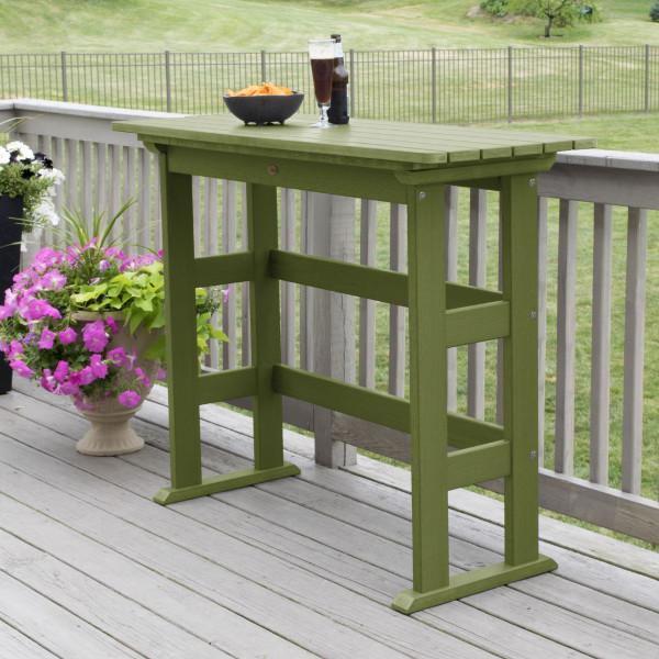 Lehigh Bar Height Balcony Table - Outdoor Bistro Table for Small Spaces, Patio, Deck & Balcony - Perfect for Coffee, Drinks & Dining Al Fresco