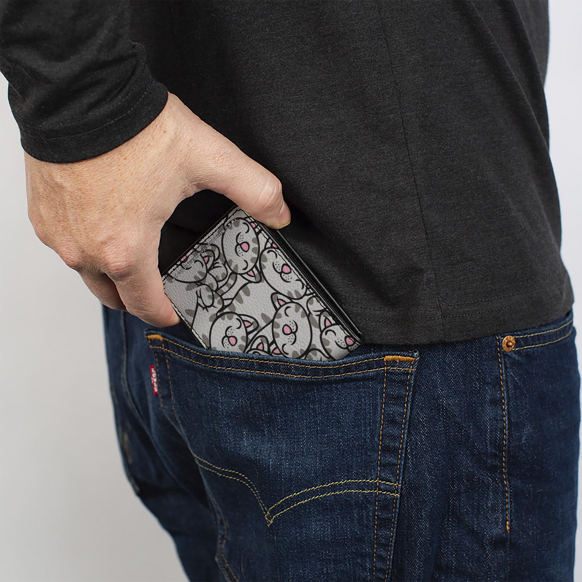 Buckle-Down Bifold Wallet - The Big Bang Theory Inspired Leather Wallet for Men - Perfect for Everyday Carry, Gift Giving & TV Show Fans