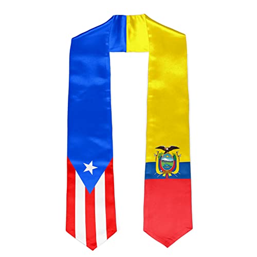 Puerto Rico Ecuador Flag