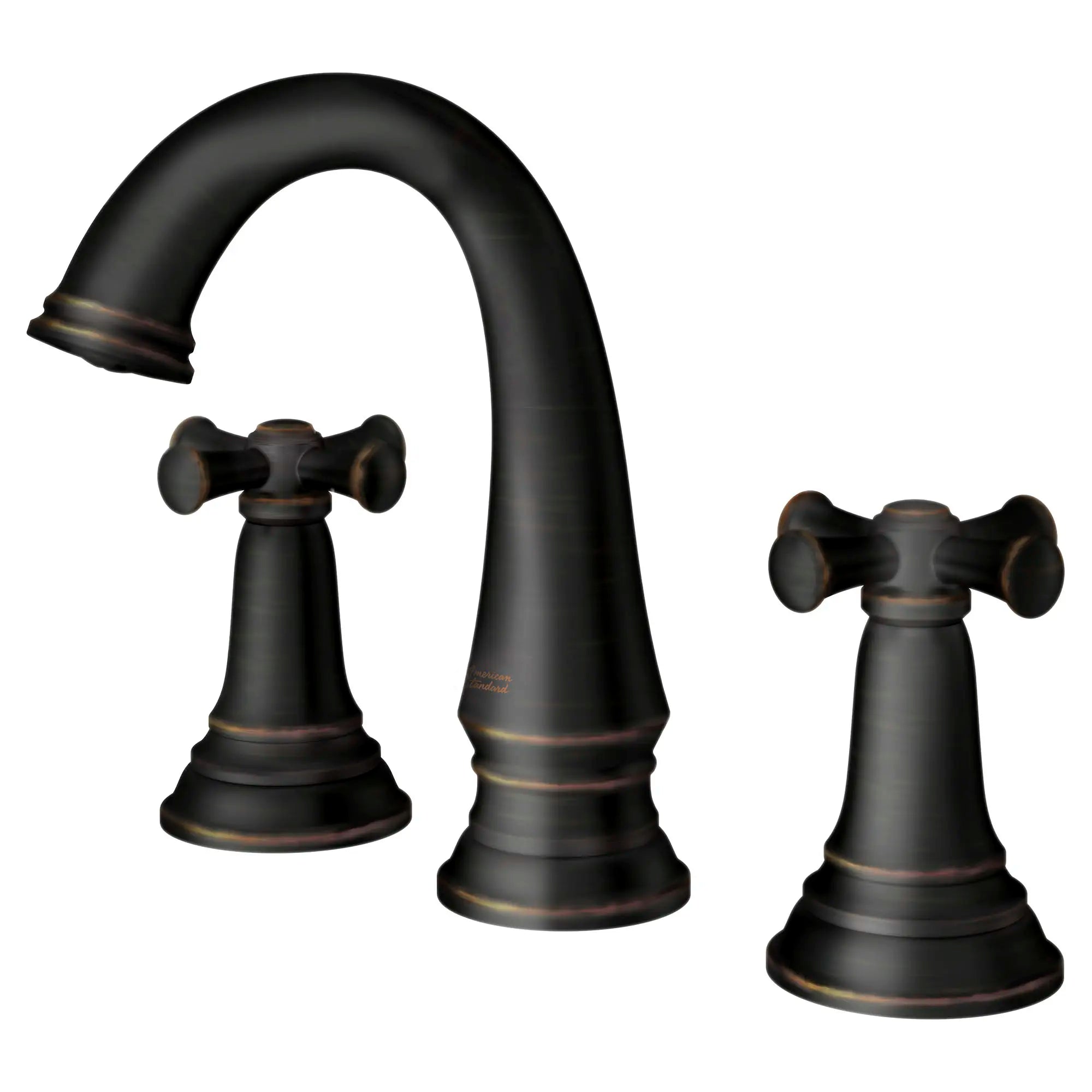 Delancey® 8 Inch Widespread 2 Handle Bathroom Faucet - 1.2 GPM/4.5 LPM Low Flow - Cross Handles - Perfect for Vanities and Powder Rooms