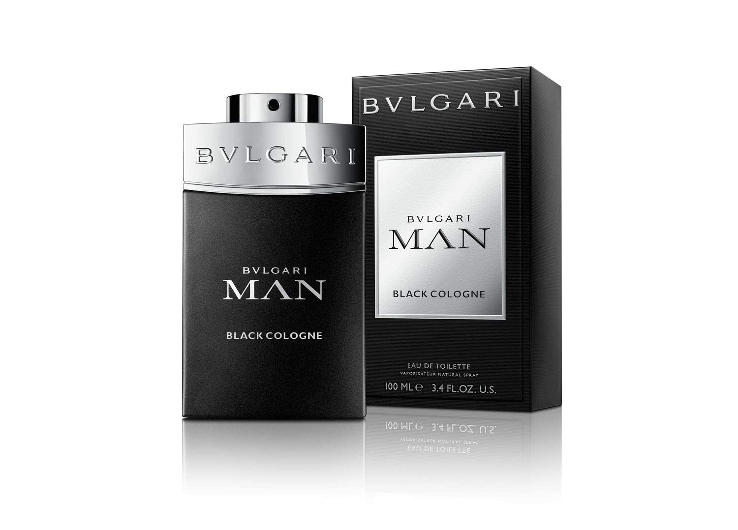 Bvlgari Man Cologne Eau de Toilette Spray for Men - 3.4 oz / 100 ml - Luxurious Black Fragrance for Day & Night Wear, Work & Special Occasions