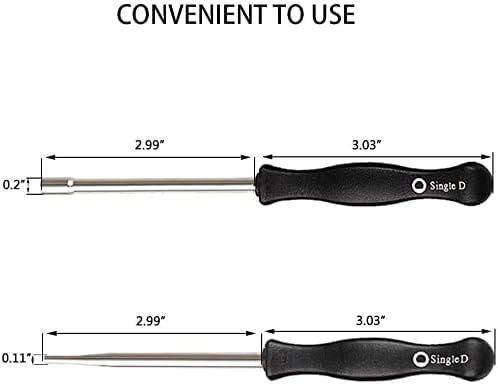 2-Stroke Engine Carburetor Adjustment Tool Kit - for Small Engine Repair of Chainsaws, Trimmers, Leaf Blowers & Weed Eaters - Essential Lawn Equipment Maintenance Tool for DIY Mechanics & Gardeners