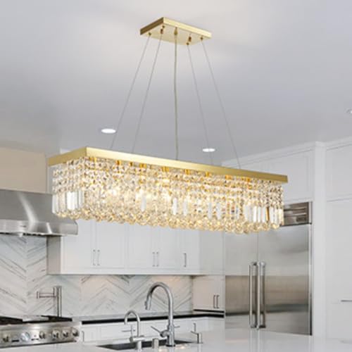 Clear Crystal & X-Large Gold Finish
