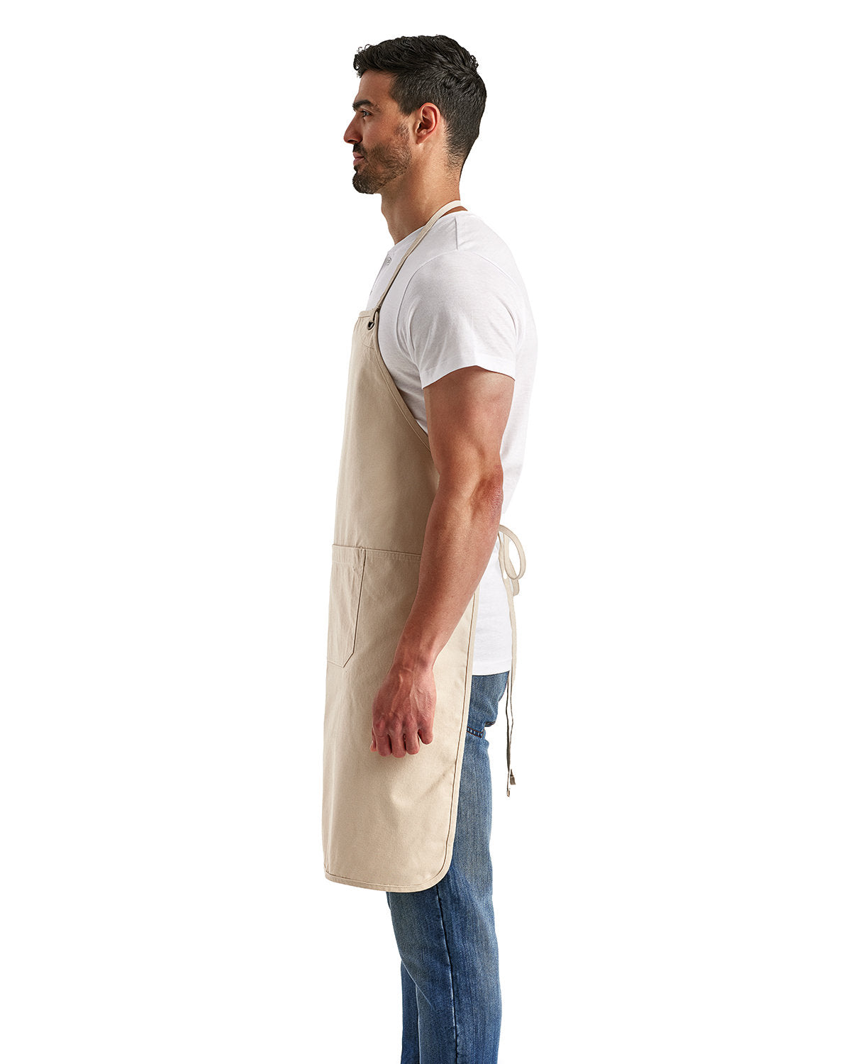 Reprime RP181 Unisex Canvas Apron - Durable Artisan Collection for Cooking, Baking, Woodworking & DIY Crafts - Adjustable & Stylish Workwear for Chefs, Artists & Makers