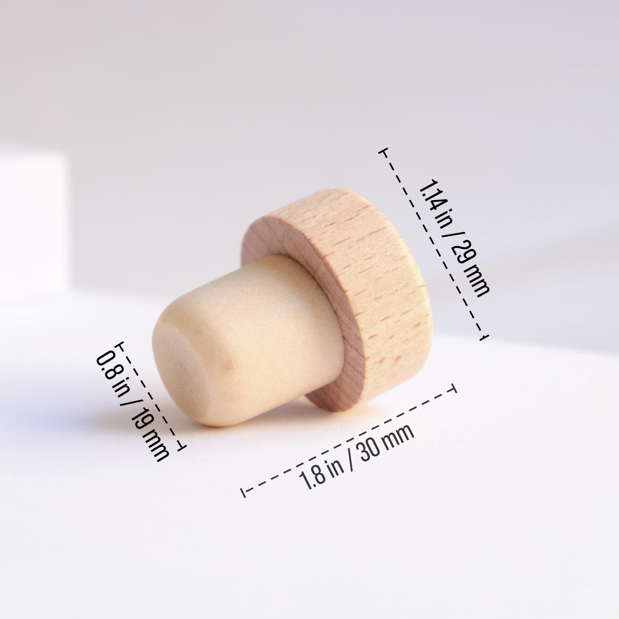 Personalized Engraved Wooden Wine Bottle Stoppers - Bulk Custom Wedding Gifts, Housewarming Presents & Party Favors - Perfect for Weddings, Anniversaries, New Home Celebrations & Special Events (Your Text Here)