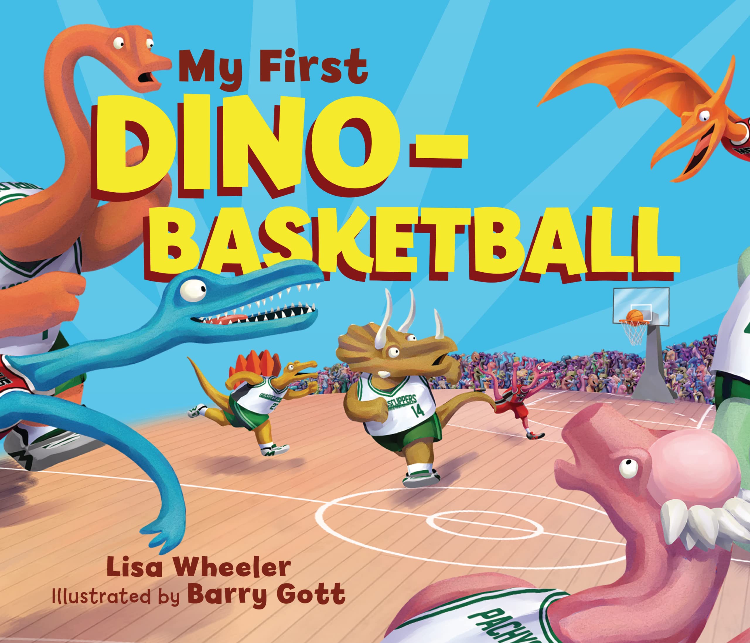 My First Dino-Basketball - Interactive Dinosaur Board Book for Toddlers | Fun Early Learning & Bedtime Story | Perfect Gift for Kids Ages 1-3