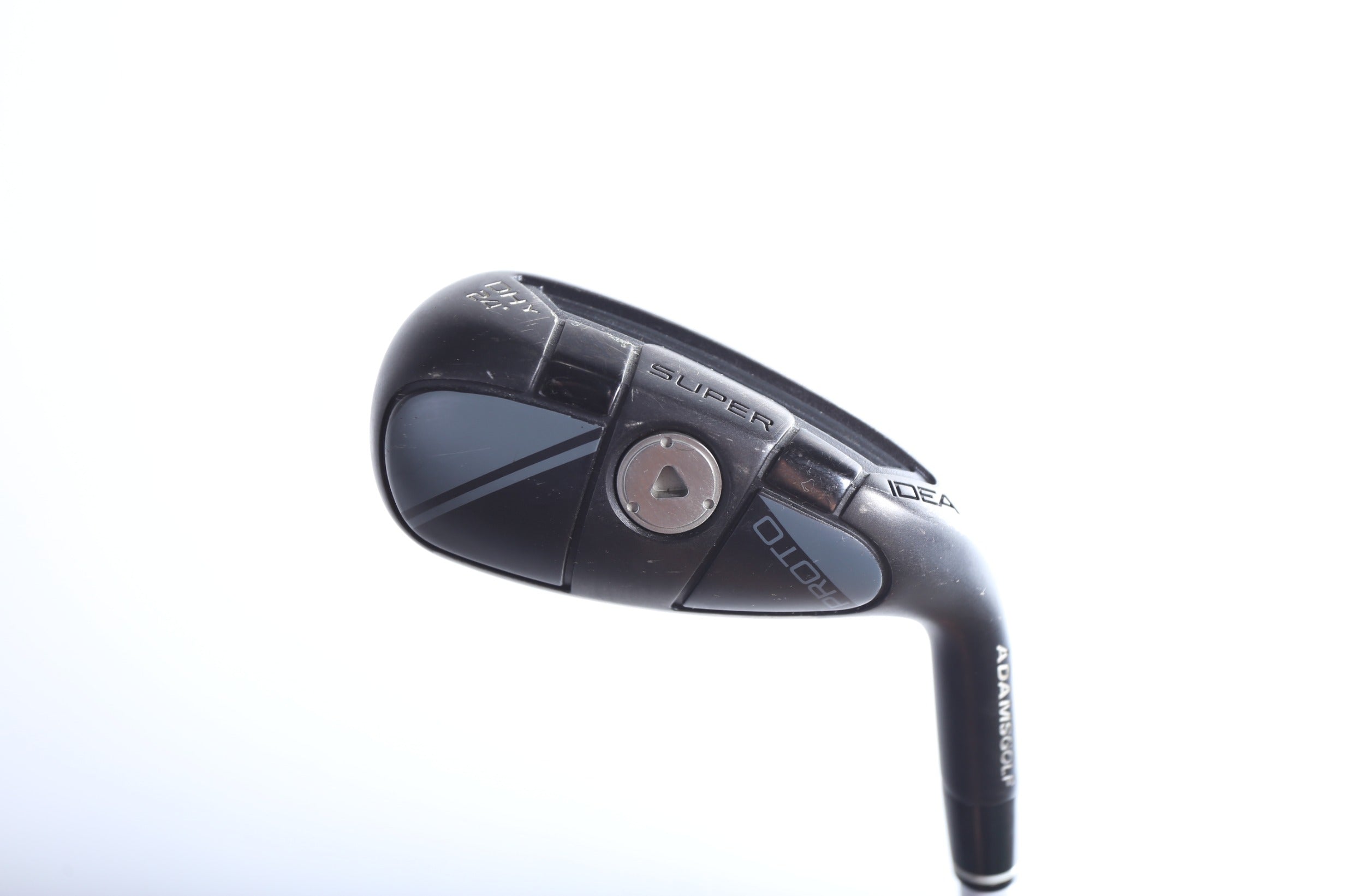 Adams Super DHY 5H Hybrid Golf Club - 24° Loft, Extra Stiff Flex, Right Handed (Used) - Perfect for Long Fairway Shots and Tough Lies