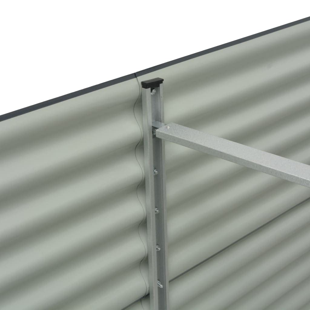 Premium Galvanized Steel Raised Garden Bed - 94.4