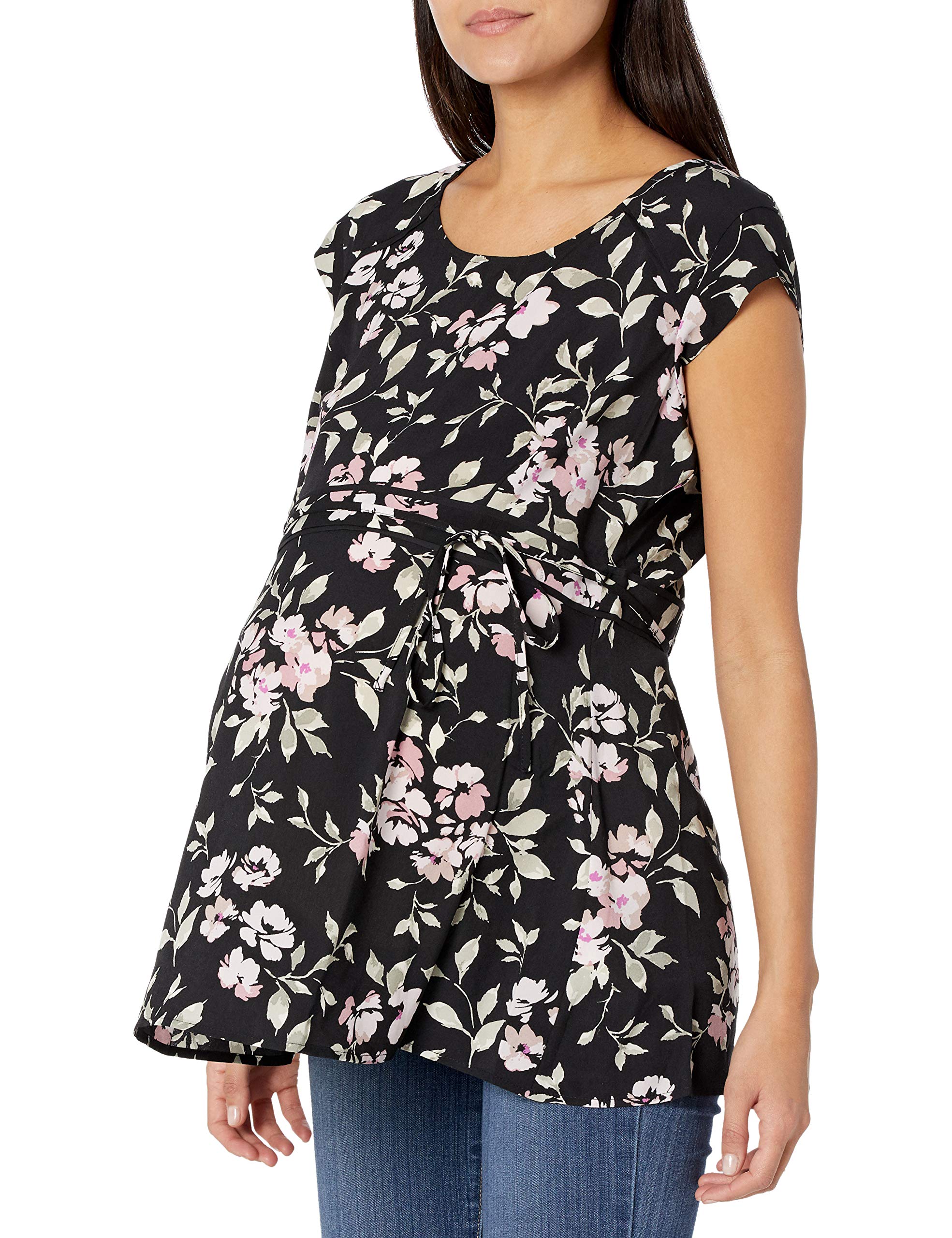 Stylish & Comfortable Motherhood Babydoll Maternity Top for Pregnancy - Perfect for Everyday Wear, Nursing & Maternity Photos