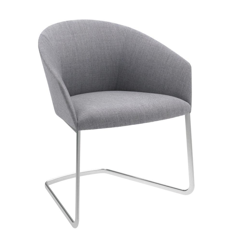 Brandy SO2995 Modern Armchair - Stylish Accent Chair for Living Room, Bedroom & Office - Comfortable Upholstered Lounge Chair with Wooden Legs - Perfect for Relaxing, Reading & Decorating Your Home