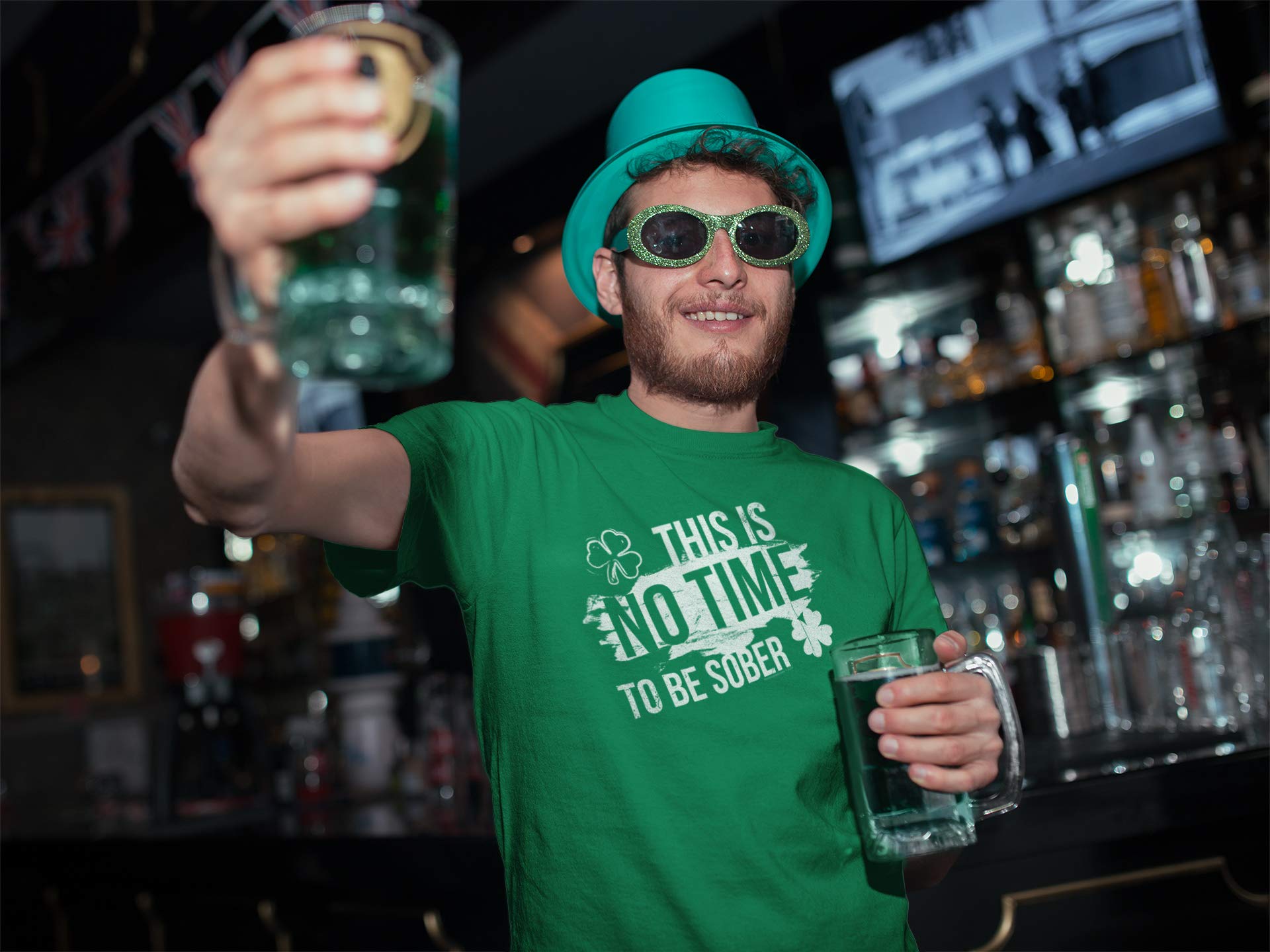 St. Patrick's Day Drinking Shirt for Men & Women - Funny Irish Party T-Shirt - Perfect for Pub Crawls, Bar Hopping & St. Paddy's Day Celebrations
