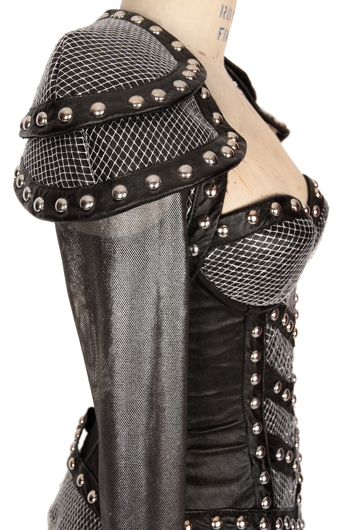 Joan of Arc Medieval Shoulder Armor Bolero - Renaissance Costume Accessory for Cosplay, LARP & Historical Reenactment