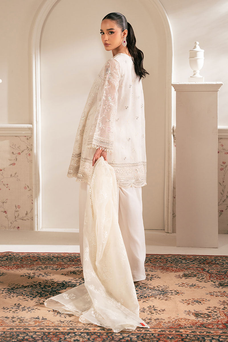 LOTUS BLOOM 4-Piece Net Embroidered Suit Set for Women - Elegant Pakistani/Indian Party Wear - Perfect for Weddings, Festivals & Special Occasions