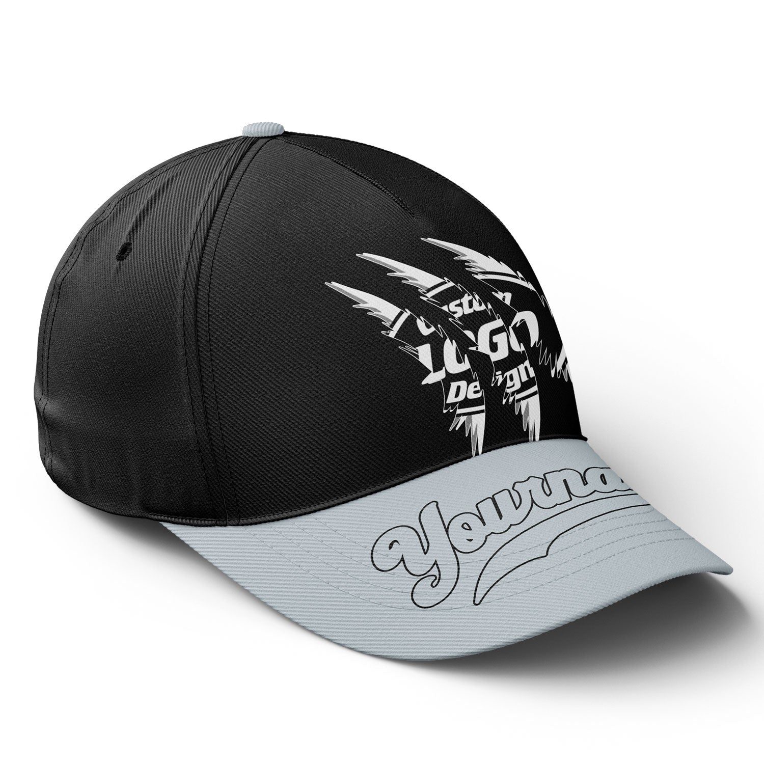 Custom Embroidered Adjustable Baseball Cap - Personalized Sport Design Hat YW061 E025019 for Men & Women - Perfect for Outdoor Activities, Sports & Casual Wear