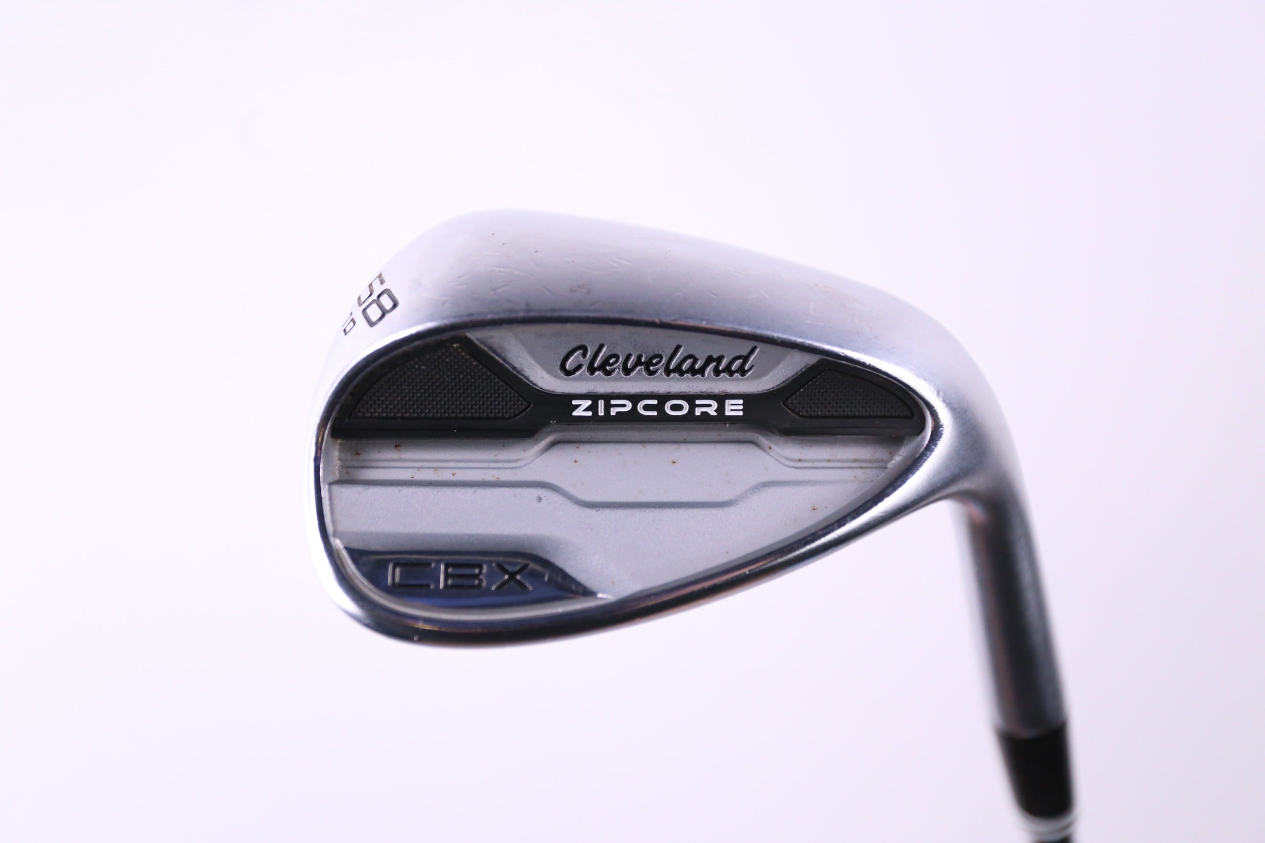 Used Cleveland CBX ZipCore Satin Lob Wedge 58° Stiff Flex Right Hand Golf Club - Perfect for Short Game Precision & Bunker Shots