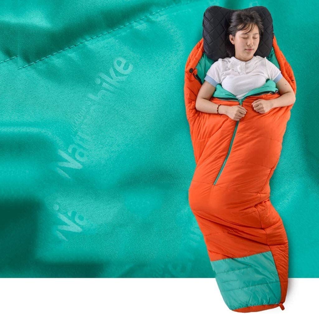 Waterproof Cold Weather Sleeping Bag for Adults & Teens - Lightweight Mummy Sleeping Bag with Thickened Warmth for Winter Camping & Hiking | Portable Outdoor Sleeping Pad for Backpacking & Travel