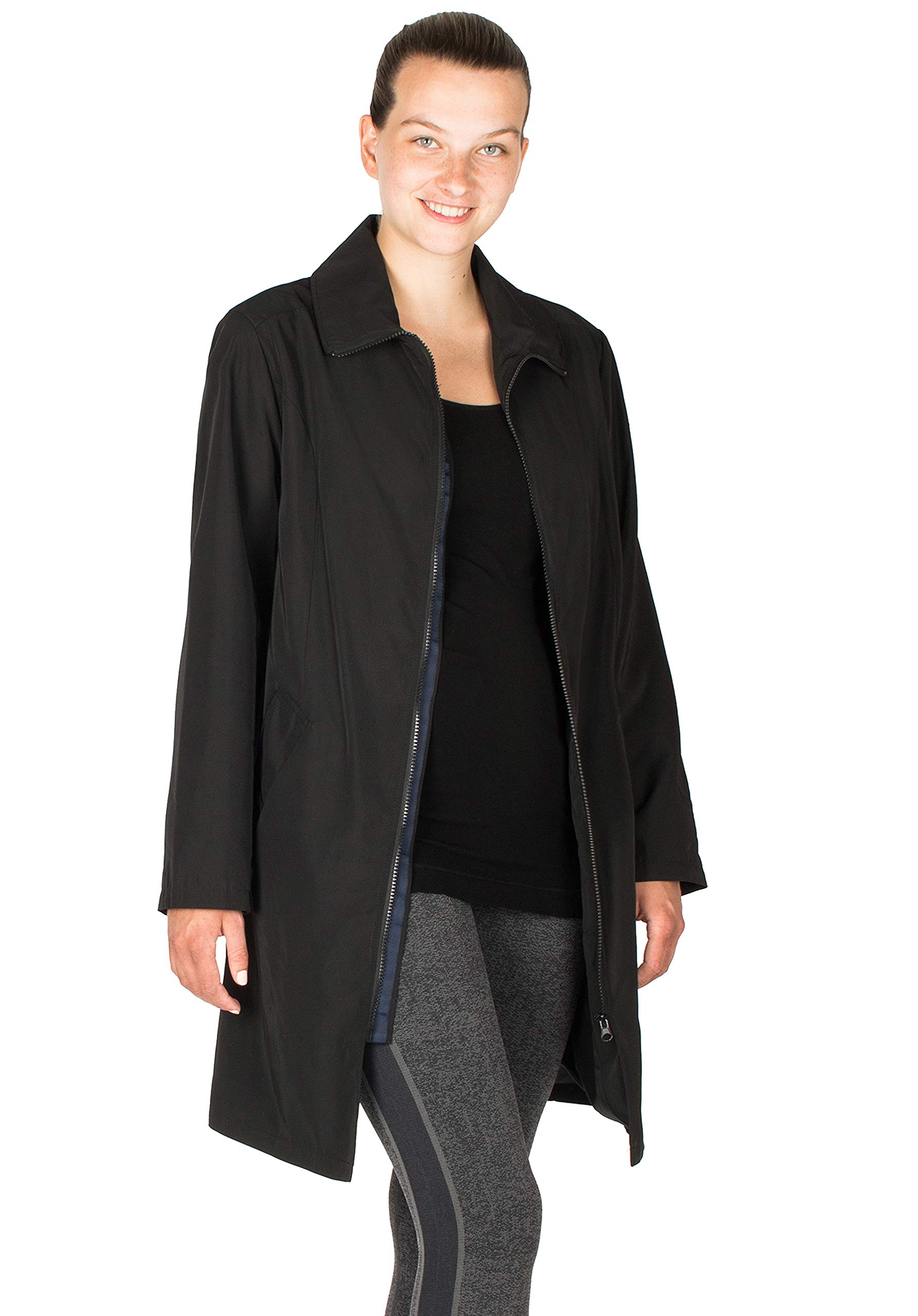 Maternity Twill Trench Coat with 3-in-1 Technology | Avelynne | Perfect for Pregnancy and Postpartum Style