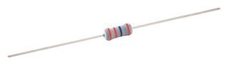NTE ELECTRONICS 1W110 100 Ohm Metal Film Resistor, 2% Tolerance, Axial Lead (10-Pack) - Perfect for Circuit Repair, DIY Electronics, and Audio Equipment Projects