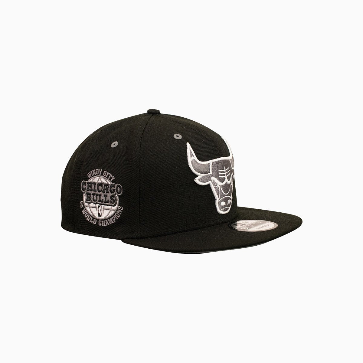 Chicago Bulls 6X World Champions NBA 9Fifty Snapback Hat - Official NBA Licensed Adjustable Cap for Men and Women - Perfect for Basketball Games, Streetwear Fashion, and Sports Fan Collections