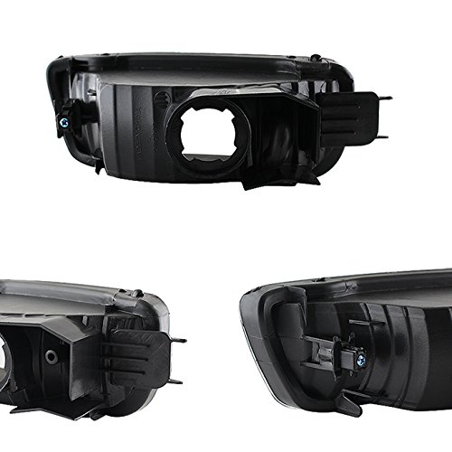 AKKON Black Headlights & Corner Signal Lights Set for 2001-2004 Toyota Tacoma Pickup Truck - 4-Piece Replacement Kit for Improved Night Visibility & Style Upgrade