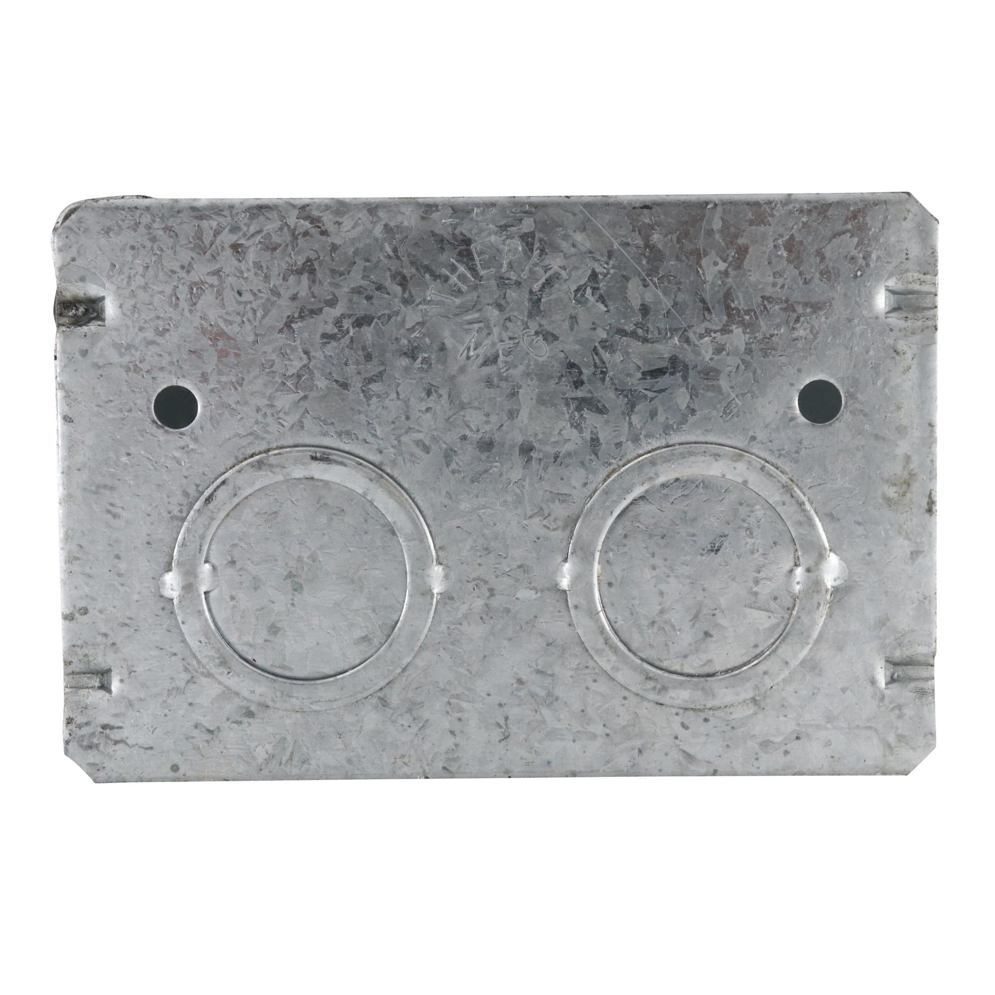 CROUSE HINDS TP684 3-Gang Masonry Electrical Box, 2.5