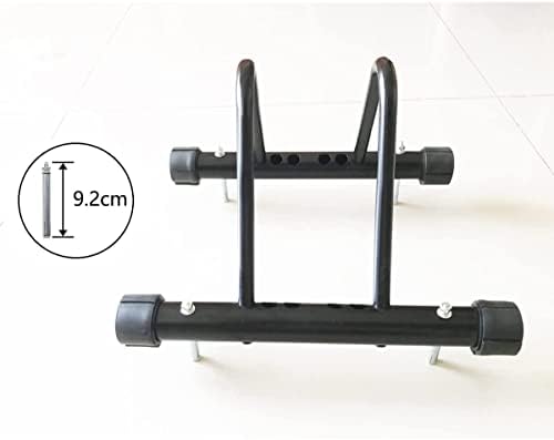 Baisikou Detachable Bike Stand - Adjustable Floor Parking Rack for Mountain, Road & BMX Bikes | Perfect for Garage, Backyard & Outdoor Cycling Storage
