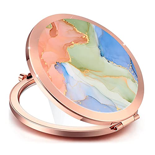 Rosegolden Abstract Orange Marble