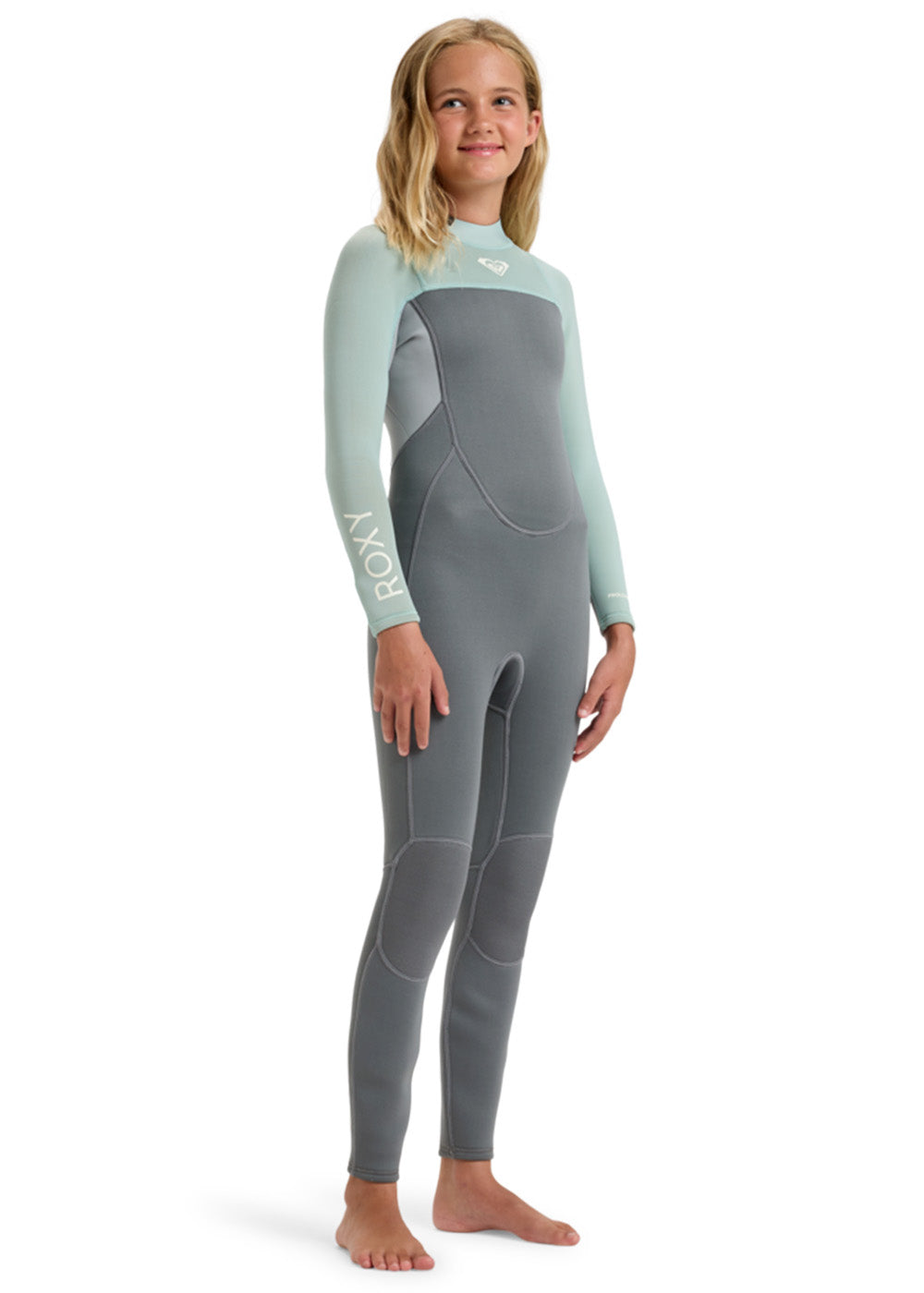 Roxy Girls Prologue 3/2mm Back Zip Full Steamer Wetsuit for Surfing, Diving & Water Sports