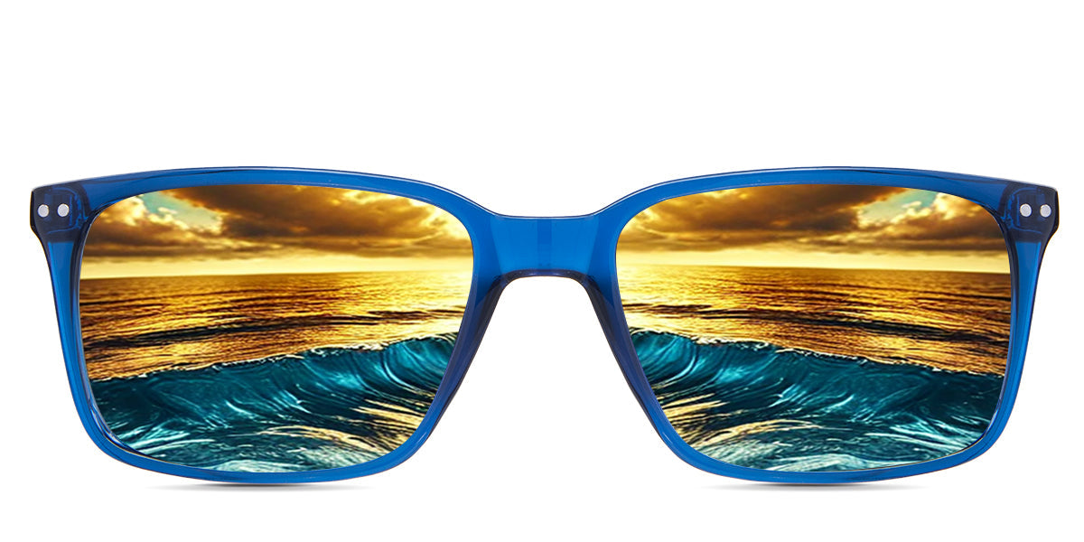 Dante Men's Prescription Polarized Sunglasses - UV Protection, Anti-Glare for Driving, Fishing & Outdoor Activities
