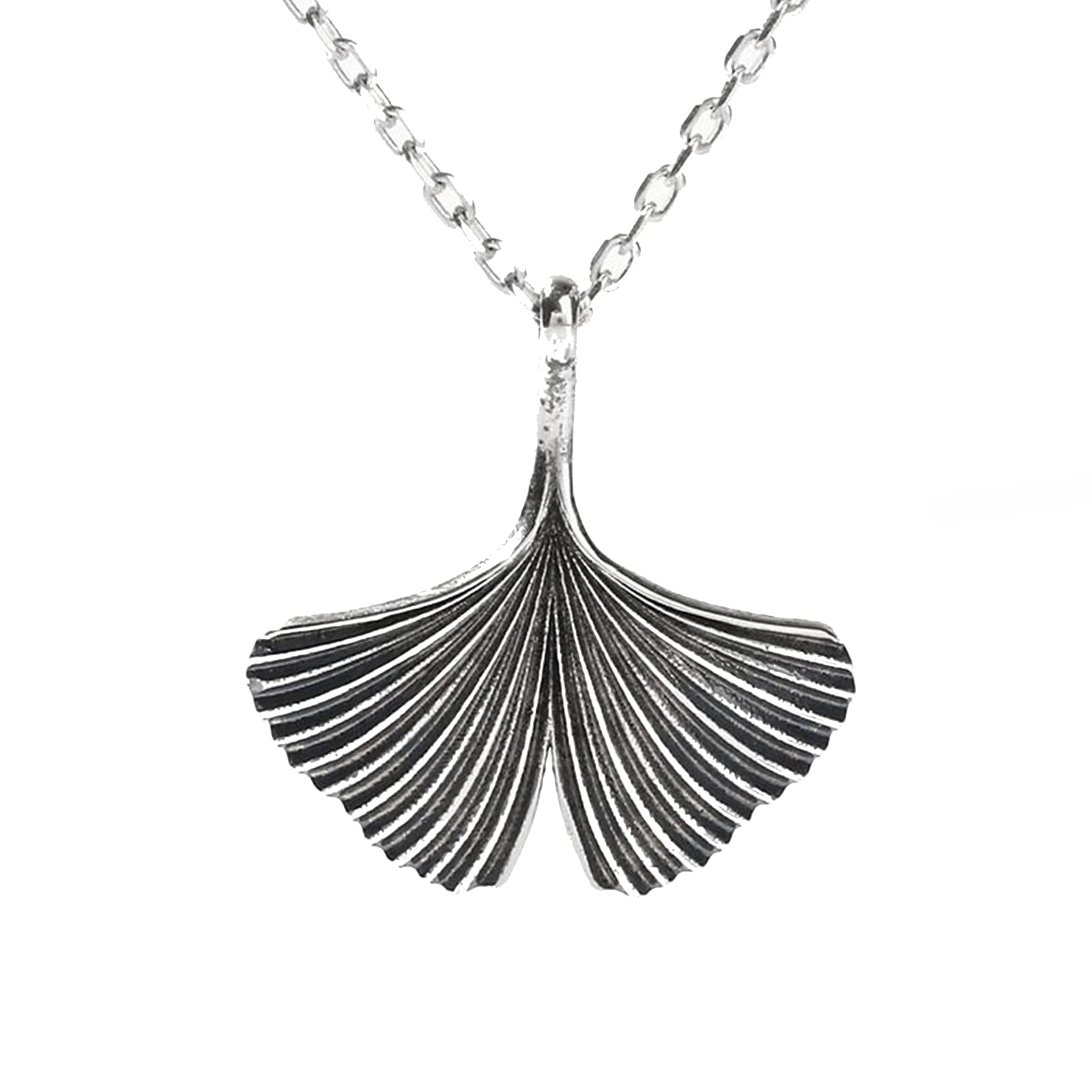 Jeulia Four Leaf Clover Necklace - Sterling Silver Shamrock Pendant for Women, Girls, Moms & Daughters | Good Luck Charm Jewelry with Gift Box | Hypoallergenic & Personalized | Perfect for Birthdays, Anniversaries & Everyday Wear