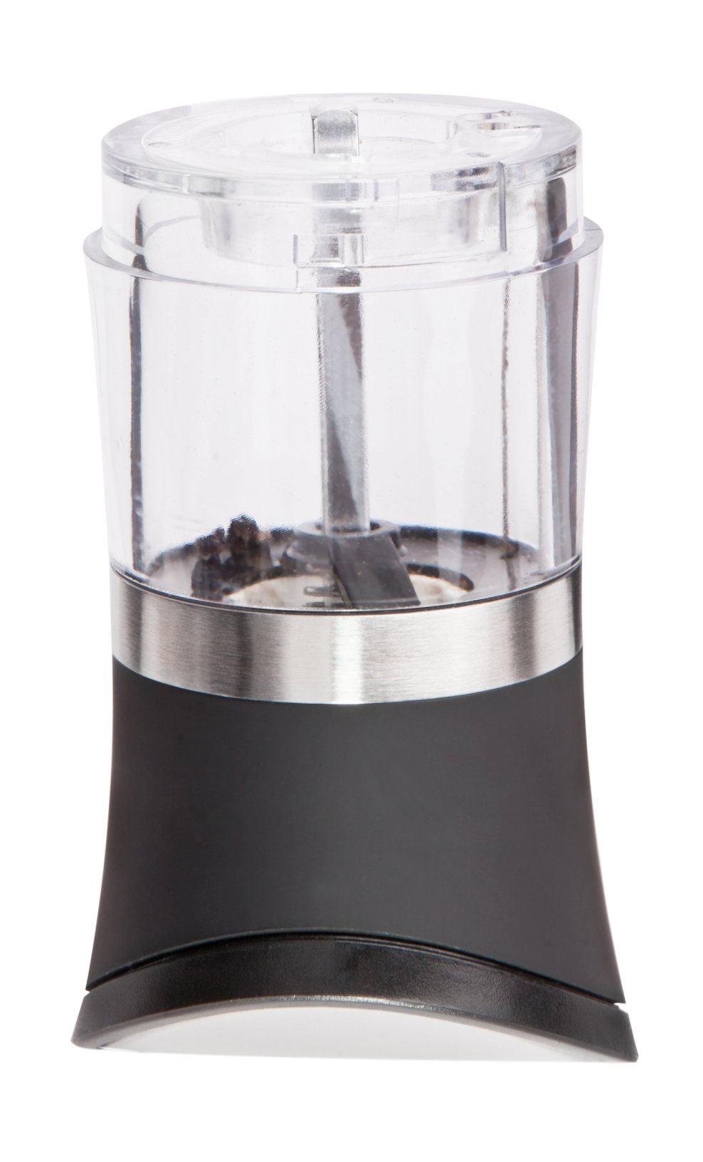 Ozeri Graviti Pro Electric Salt and Pepper Grinder Set - BPA-Free Automatic Spice Mill with LED Light for Kitchen, Dining Table & Outdoor Cooking
