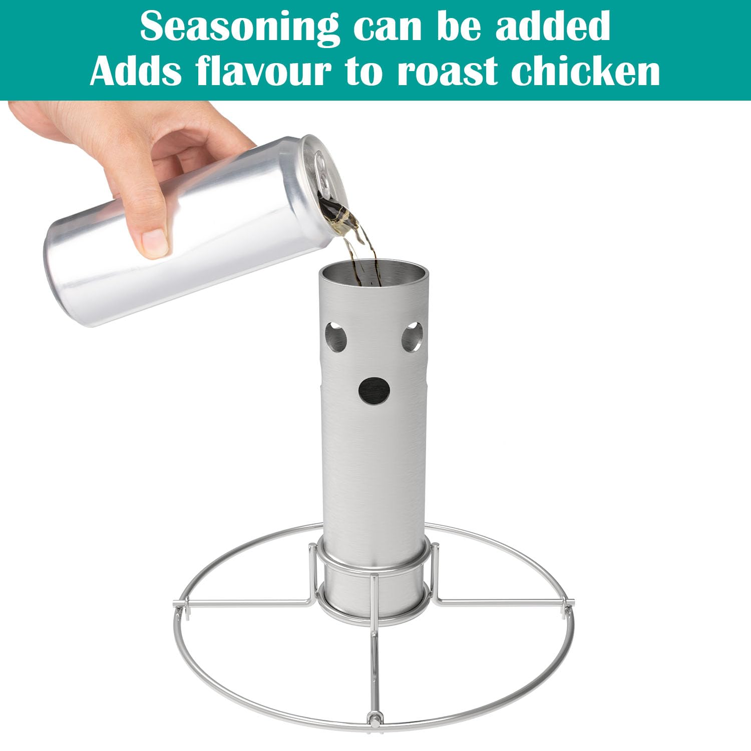 Char-Broil Big Easy Oil-Less Turkey Fryer Flavor Infuser Stand - Replacement Part 4897766R06 for Deep Frying Turkey & Chicken - Perfect for Outdoor BBQ, Grilling & Holiday Cooking