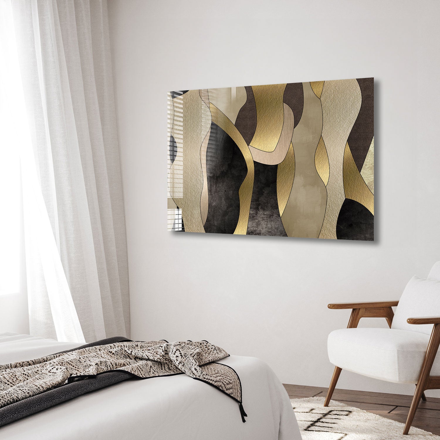 Abstract Paint - Modern Wall Art for Home & Office Decor | Handmade Canvas Painting for Living Room, Bedroom & Office
